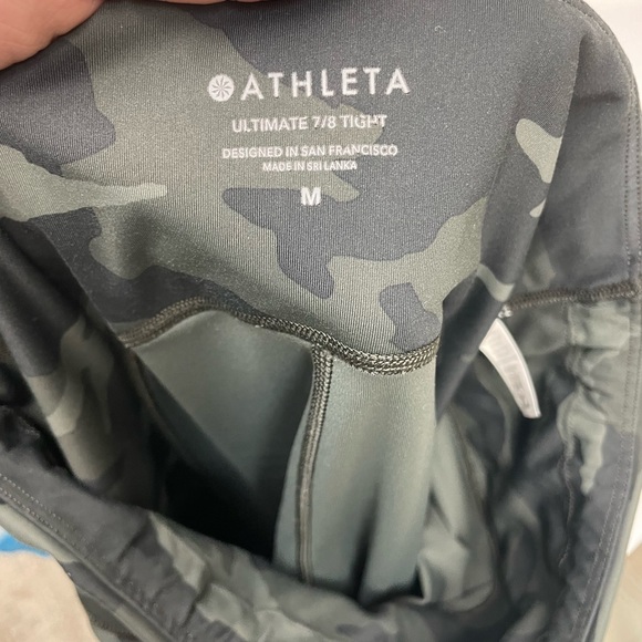 | Athleta | Ultimate 7/8 tight in camo. Size M. - Picture 6 of 12